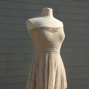 Beautiful lace and beaded dress